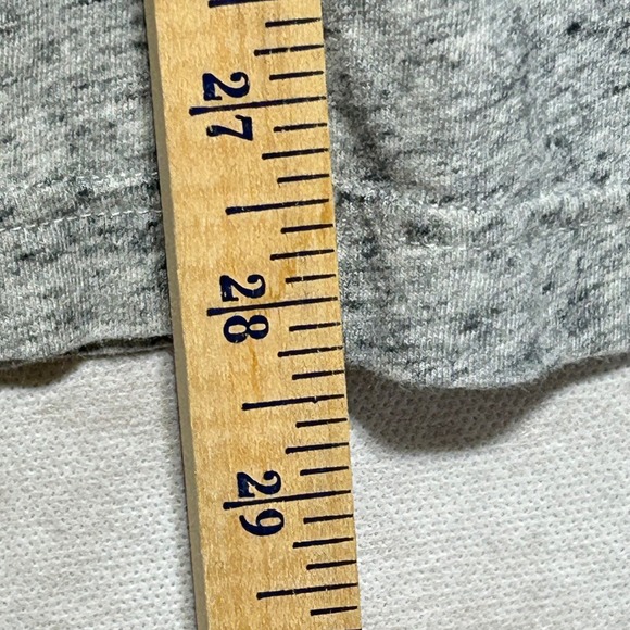 Victoria's Secret PINK Long Sleeve T-Shirt Heather Grey Logo Crew Neck XL - Picture 7 of 8